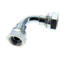 Raccord coudé 90deg G1/2'' Femelle Haute Pression Acier 60° Cône 300bar (4215.0psi) Hydraulique
