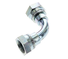 Raccord coudé 90deg G1/2'' Femelle Haute Pression Acier 60° Cône 300bar (4215.0psi) Hydraulique