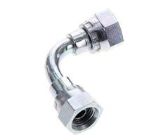 Raccord coudé 90deg G1/4'' Femelle Haute Pression Acier 60° Cône 575bar (8078.75psi) Hydraulique