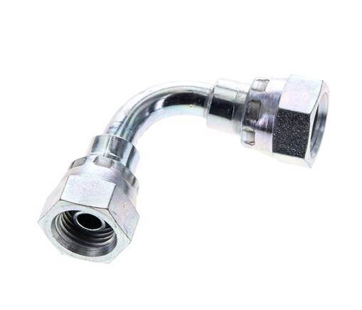 90deg Angled Fitting G1/4'' Female High Pressure Steel 60° Cone 575bar (8078.75psi) Hydraulic
