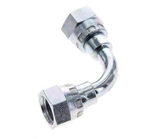 Raccord coudé 90deg G1/4'' Femelle Haute Pression Acier 60° Cône 575bar (8078.75psi) Hydraulique