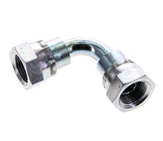 Raccord coudé 90deg G3/8'' Femelle Acier Haute Pression Cône 60° 425bar (5971.25psi) Hydraulique