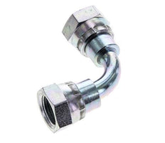 Raccord coudé 90deg G3/8'' Femelle Acier Haute Pression Cône 60° 425bar (5971.25psi) Hydraulique
