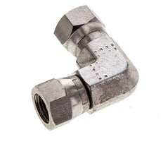 Raccord coudé 90deg G1/8'' femelle Acier inoxydable haute pression Cône 60° 575bar (8078.75psi) Hydraulique