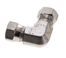 Raccord coudé 90deg G1/8'' femelle Acier inoxydable haute pression Cône 60° 575bar (8078.75psi) Hydraulique