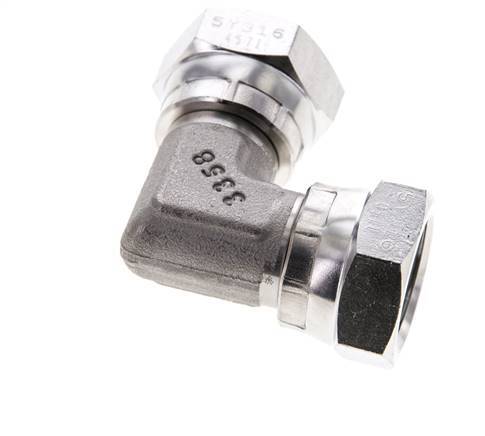 90deg Angled Fitting G1/2'' Female High Pressure Stainless Steel 60° Cone 300bar (4215.0psi) Hydraulic