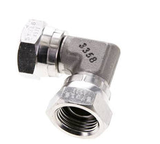 Raccord coudé 90deg G1/2'' Femelle Haute Pression Acier inoxydable Cône 60° 300bar (4215.0psi) Hydraulique