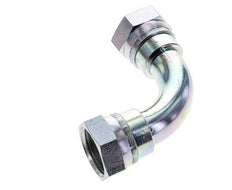 Raccord coudé 90deg G1'' Femelle Haute Pression Acier 60° Cône 150bar (2107.5psi) Hydraulique