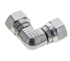 Raccord coudé 90deg G1/8'' Femelle Acier Haute Pression Cône 60° 575bar (8078.75psi) Hydraulique