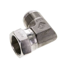 90deg JIC Angled Fitting UN 1-5/16''-12 Male x Female Stainless Steel 170bar (2388.5psi)