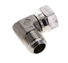 90deg JIC Angled Fitting UN 1-5/16''-12 Male x Female Stainless Steel 170bar (2388.5psi)