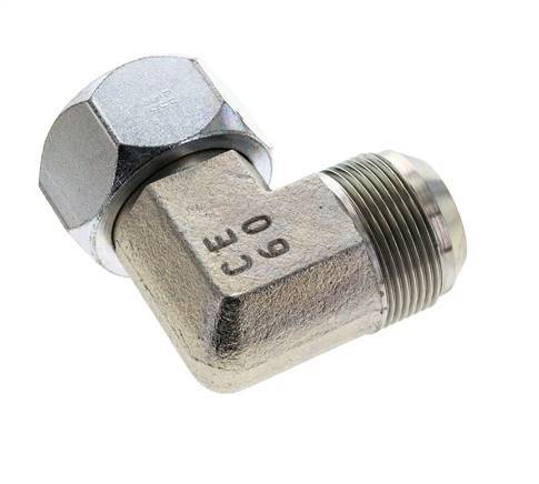 90deg JIC Angled Fitting UN 1-5/8''-12 Male x Female Steel 140bar (1967.0psi)