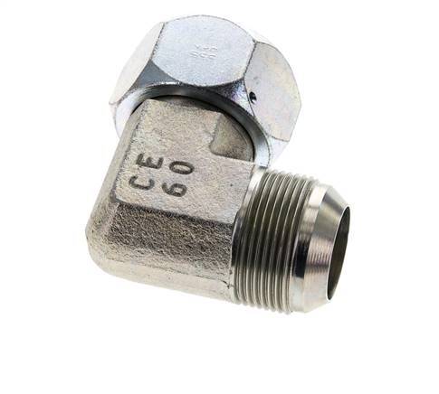 90deg JIC Angled Fitting UN 1-5/8''-12 Male x Female Steel 140bar (1967.0psi)