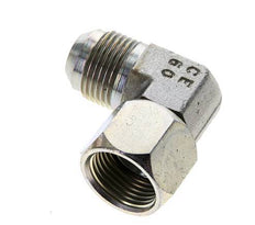 90deg JIC Angled Fitting UN 1-1/16''-12 Male x Female Steel 210bar (2950.5psi)