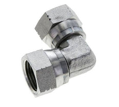 90deg JIC Angled Fitting UNF 7/8''-14 Steel 210bar (2950.5psi)