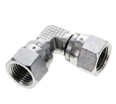 90deg JIC Angled Fitting UNF 1/2''-20 Steel 275bar (3863.75psi)