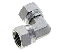 90deg JIC Angled Fitting UN 1-1/16''-12 Steel 210bar (2950.5psi)