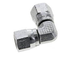 90deg JIC Angled Fitting UNF 7/16''-20 Steel 310bar (4355.5psi)