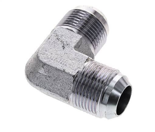 90deg JIC Angled Fitting UN 1-3/16''-12 Male Steel 170bar (2388.5psi)