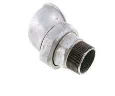 Connecteur coudé 90deg 2'' Mâle R x Femelle Rp Fonte Joint Conique 25bar (351.25psi)