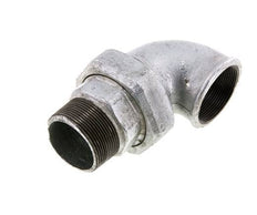 Connecteur coudé 90deg 2'' Mâle R x Femelle Rp Fonte Joint Conique 25bar (351.25psi)