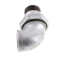 Connecteur coudé 90deg 2'' Mâle R x Femelle Rp Fonte Joint Conique 25bar (351.25psi)