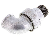 Connecteur coudé 90deg 1'' Mâle R x Femelle Rp Fonte Joint Conique 25bar (351.25psi)