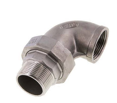Connecteur coudé 90deg 1 1/4'' Mâle R x Femelle Rp Acier inoxydable Joint conique 16bar (224.8psi)