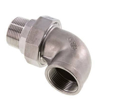 Connecteur coudé 90deg 1 1/4'' Mâle R x Femelle Rp Acier inoxydable Joint conique 16bar (224.8psi)
