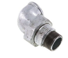 90deg Angled Connector 1 1/4'' Male R x Female Rp Cast Iron Conical Seal 25bar (351.25psi)