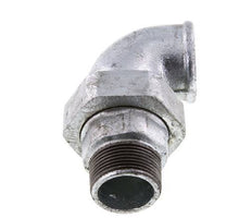 Connecteur coudé 90deg 1 1/4'' Mâle R x Femelle Rp Fonte Joint Conique 25bar (351.25psi)