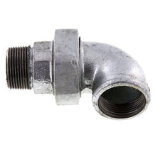 Connecteur coudé 90deg 1 1/4'' Mâle R x Femelle Rp Fonte Joint Conique 25bar (351.25psi)