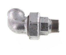 90deg Angled Connector 3/4'' Male R x Female Rp Cast Iron Conical Seal 25bar (351.25psi)