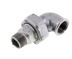 Connecteur coudé 90deg 3/4'' Mâle R x Femelle Rp Fonte Joint Conique 25bar (351.25psi)
