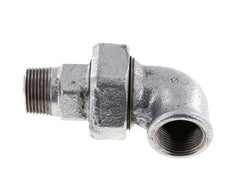 Connecteur coudé 90deg 3/4'' Mâle R x Femelle Rp Fonte Joint Conique 25bar (351.25psi)