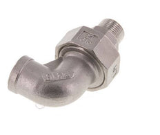 Connecteur coudé 90deg 3/8'' Mâle R x Femelle Rp Acier inoxydable Joint conique 16bar (224.8psi)