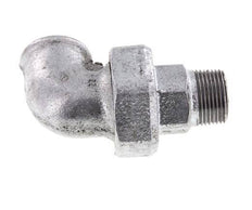 90deg Angled Union Connector 3/4'' Male R x Female Rp Cast Iron Flat Seal Centellen 25bar (351.25psi)