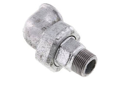 90deg Angled Union Connector 3/4'' Male R x Female Rp Cast Iron Flat Seal Centellen 25bar (351.25psi)