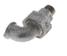 90deg Angled Union Connector 3/8'' Male R x Female Rp Cast Iron Flat Seal Centellen 25bar (351.25psi)