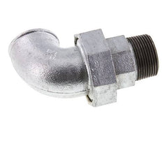 90deg Angled Union Connector 1 1/4'' Male R x Female Rp Cast Iron Flat Seal Centellen 25bar (351.25psi)