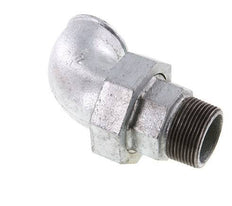 90deg Angled Union Connector 1 1/4'' Male R x Female Rp Cast Iron Flat Seal Centellen 25bar (351.25psi)