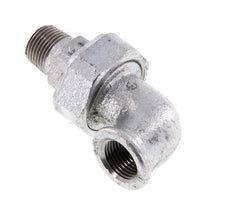 90deg Angled Union Connector 1/2'' Male R x Female Rp Cast Iron Flat Seal Centellen 25bar (351.25psi)