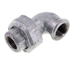90deg Union Connector Rp1/2'' Female Cast Iron Conical Seal 25bar (351.25psi)