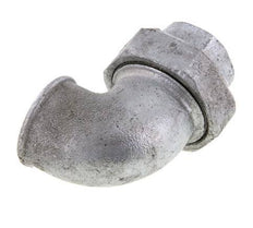 90deg Union Connector Rp1 1/2'' Female Cast Iron Conical Seal 25bar (351.25psi)