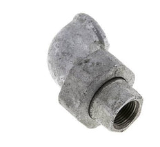 90deg Union Connector Rp3/8'' Female Cast Iron Conical Seal 25bar (351.25psi)