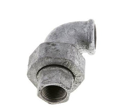 90deg Union Connector Rp3/8'' Female Cast Iron Conical Seal 25bar (351.25psi)