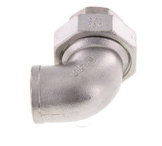 Raccord union 90deg Rp3/4'' femelle en acier inoxydable joint conique 16bar (224.8psi)