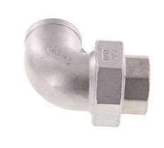 Raccord union 90deg Rp3/4'' femelle en acier inoxydable joint conique 16bar (224.8psi)