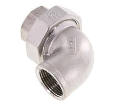 Raccord union 90deg Rp3/4'' femelle en acier inoxydable joint conique 16bar (224.8psi)
