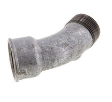 Raccord coudé 45deg R1 1/4'' Mâle x Rp1 1/4'' Femelle Fonte 25bar (351.25psi)